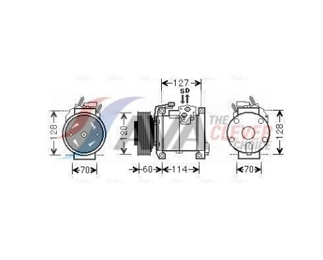 Compressor, air conditioning