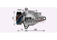 Compressor, air conditioning