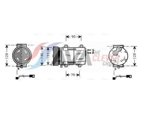 Compressor, air conditioning