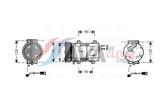 Compressor, air conditioning