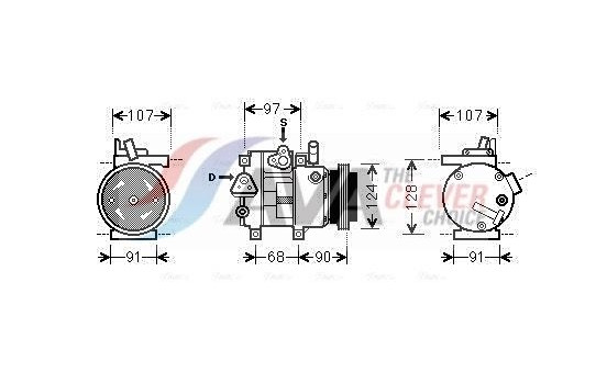 Compressor, air conditioning