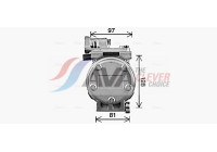 Compressor, air conditioning