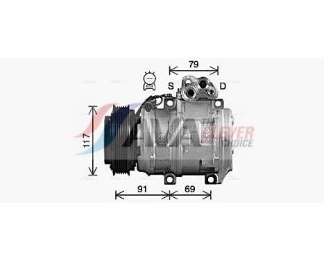 Compressor, air conditioning, Image 2