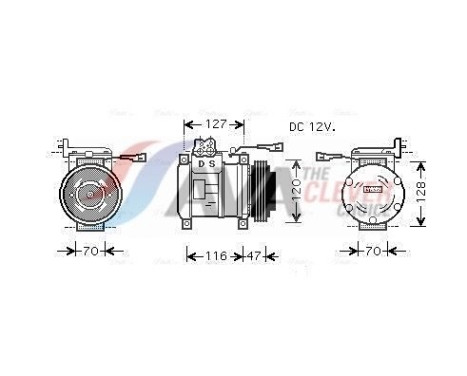 Compressor, air conditioning
