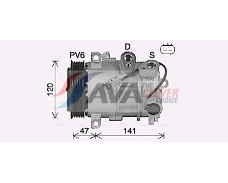 Compressor, air conditioning, Image 3