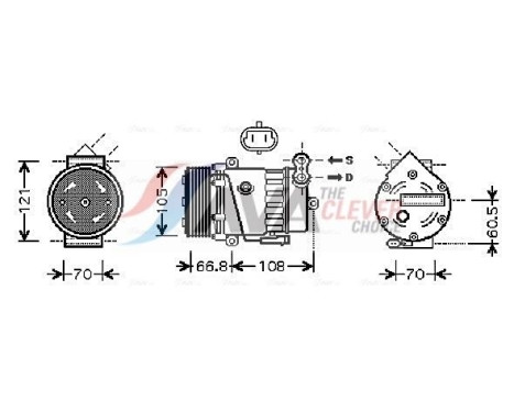Compressor, air conditioning