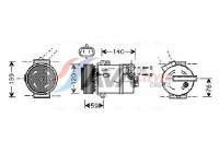 Compressor, air conditioning
