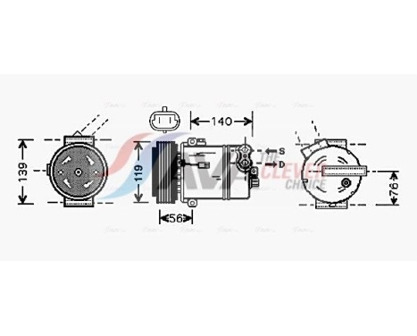 Compressor, air conditioning