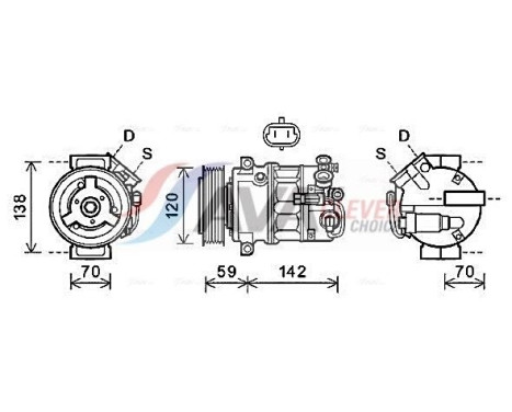 Compressor, air conditioning