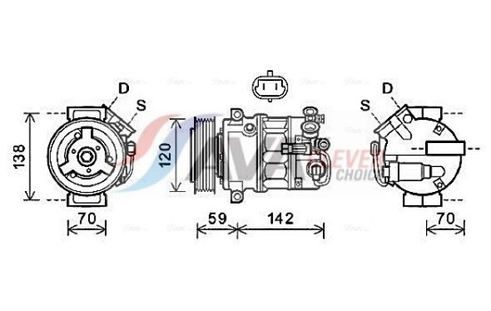 Compressor, air conditioning