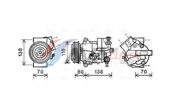 Compressor, air conditioning