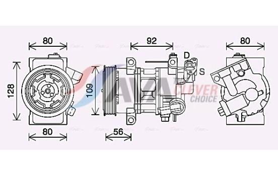 Compressor, air conditioning