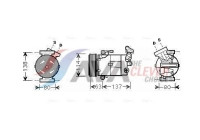 Compressor, air conditioning
