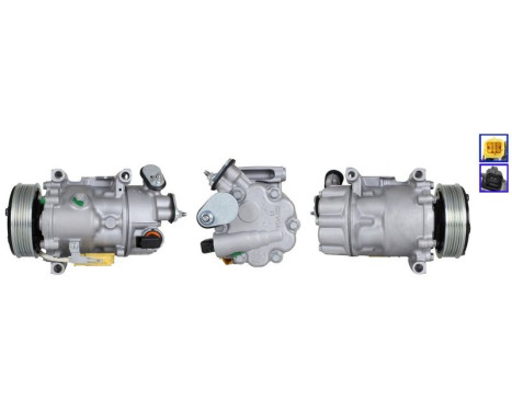 Compressor, air conditioning