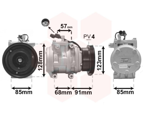 Compressor, air conditioning