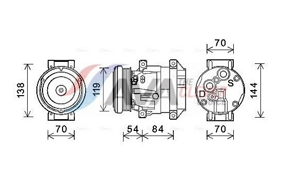 Compressor, air conditioning