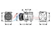 Compressor, air conditioning