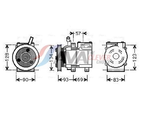 Compressor, air conditioning