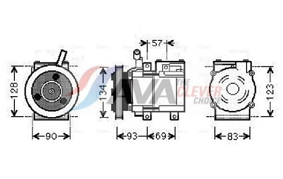 Compressor, air conditioning