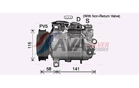 Compressor, air conditioning, Image 3
