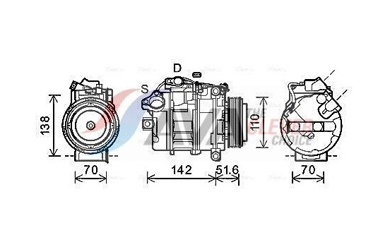 Compressor, air conditioning