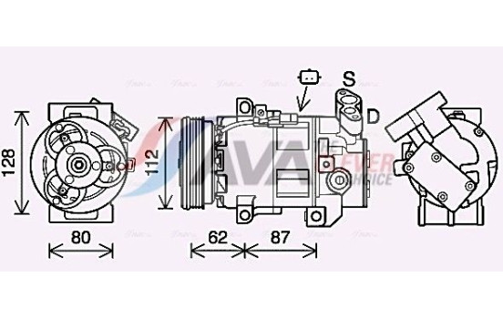 Compressor, air conditioning