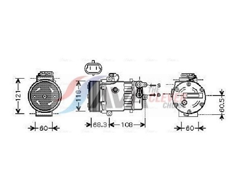 Compressor, air conditioning