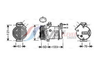 Compressor, air conditioning