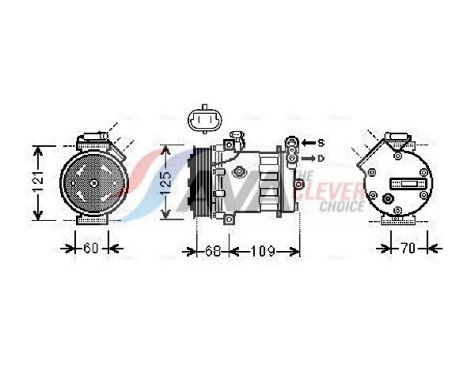 Compressor, air conditioning