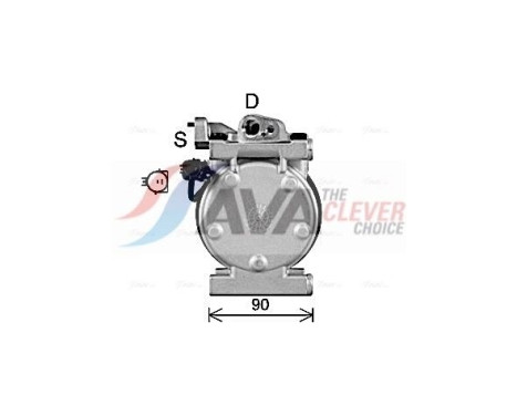 Compressor, air conditioning