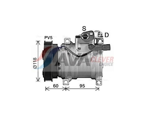 Compressor, air conditioning, Image 2