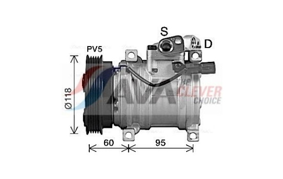 Compressor, air conditioning, Image 2