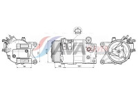 Compressor, air conditioning