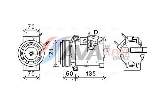 Compressor, air conditioning