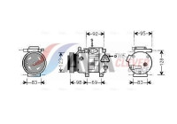 Compressor, air conditioning