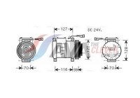 Compressor, air conditioning