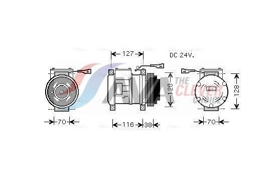 Compressor, air conditioning