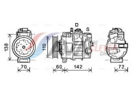 Compressor, air conditioning
