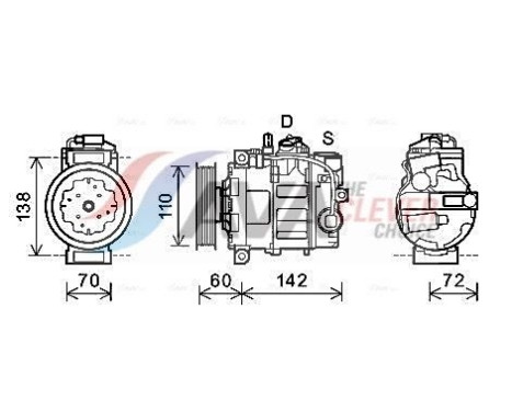 Compressor, air conditioning