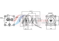 Compressor, air conditioning