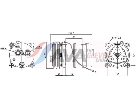 Compressor, air conditioning