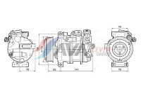 Compressor, air conditioning