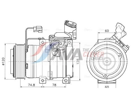 Compressor, air conditioning