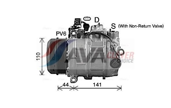 Compressor, air conditioning, Image 3