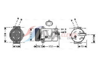 Compressor, air conditioning
