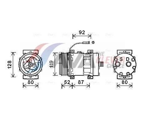 Compressor, air conditioning