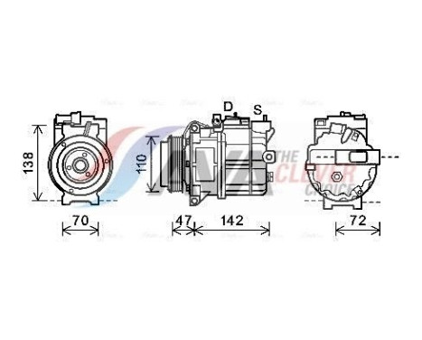 Compressor, air conditioning
