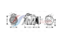 Compressor, air conditioning