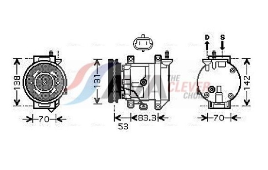 Compressor, air conditioning
