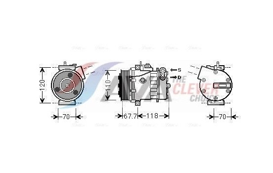 Compressor, air conditioning